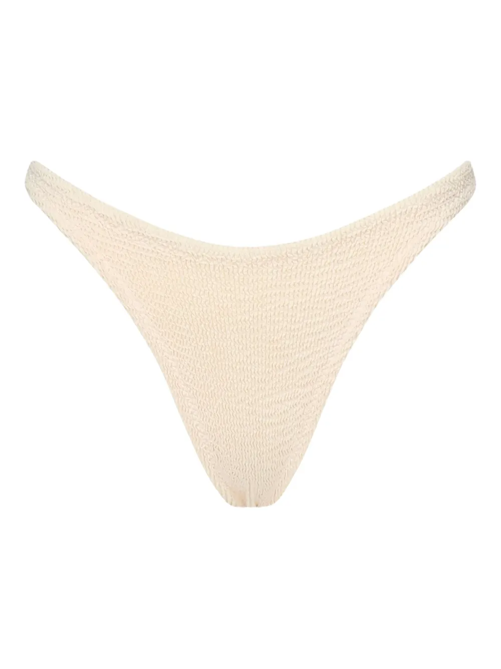 MC2 Saint Barth Naomi crinkle high-cut briefs Beige
