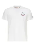MC2 Saint Barth anchor-embellished cotton T-shirt - White