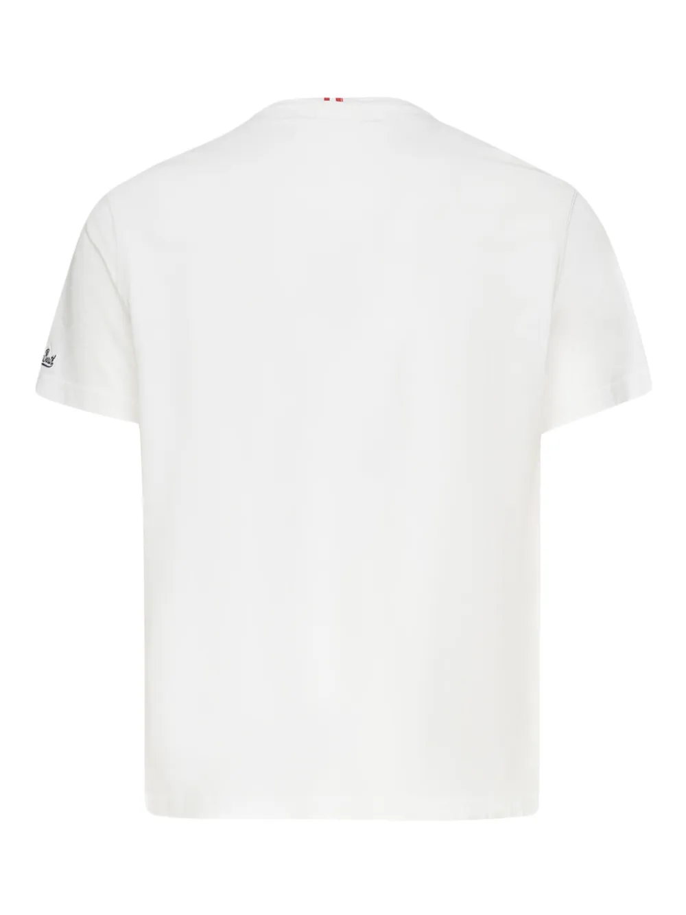 MC2 Saint Barth anchor-embellished cotton T-shirt Wit