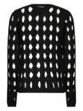 PINKO open-knit cardigan - Black