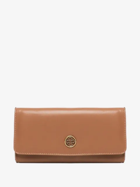V°73 embossed-logo wallet