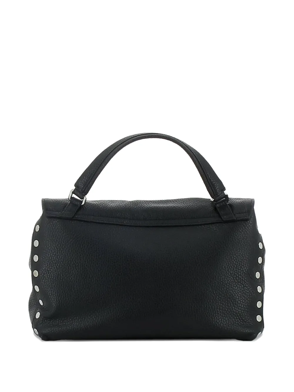 Zanellato stud-embellished leather mini bag Zwart