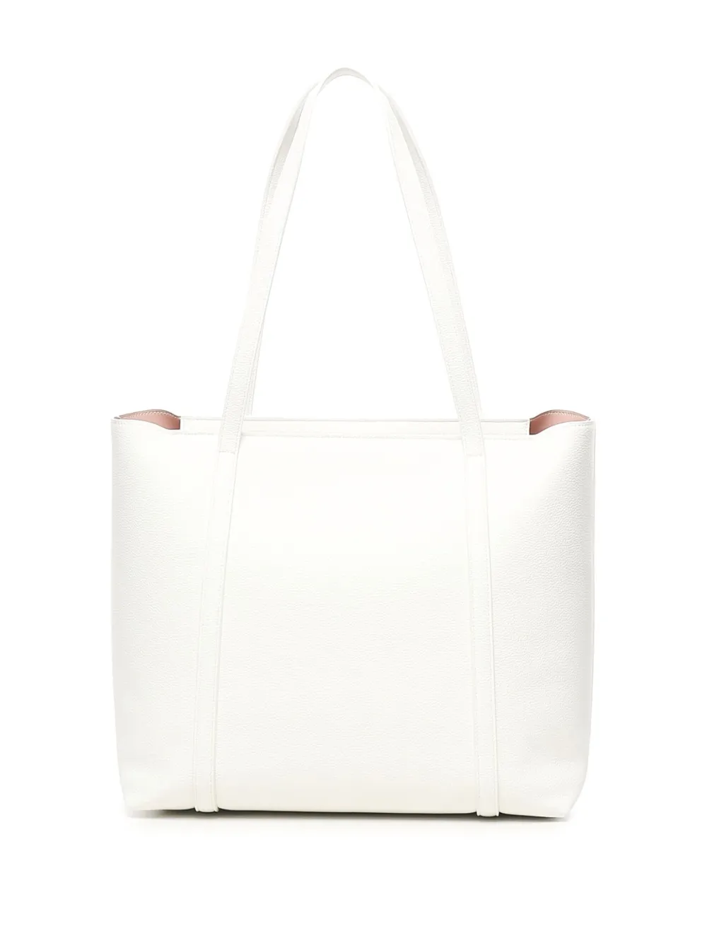 Armani Exchange logo-charm two-handle tote bag Wit
