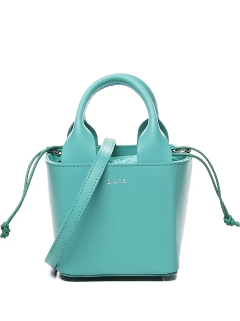 D.A.T.E. Cubo drawstring tote bag