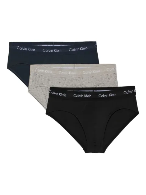 Calvin Klein logo-detail briefs (pack of three)