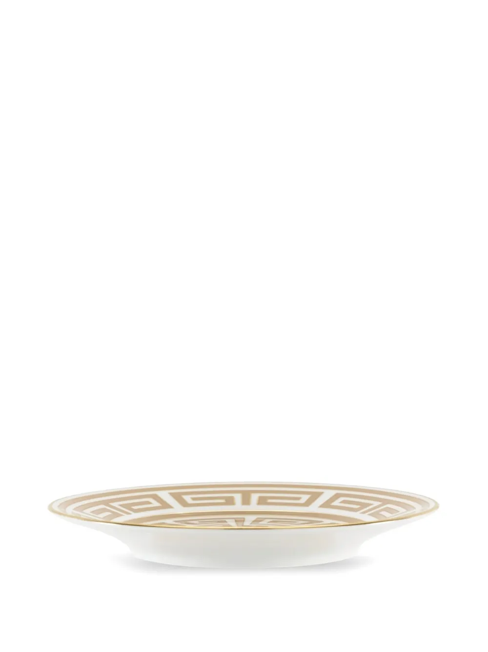 Ginori 1735 Labirinto Greek-key Pattern Plate In White