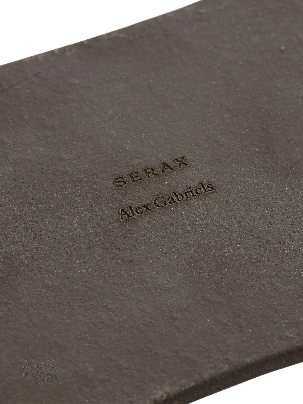 Serax X Alex Gabriëls Romé Oval-shade Table Lamp In Gray