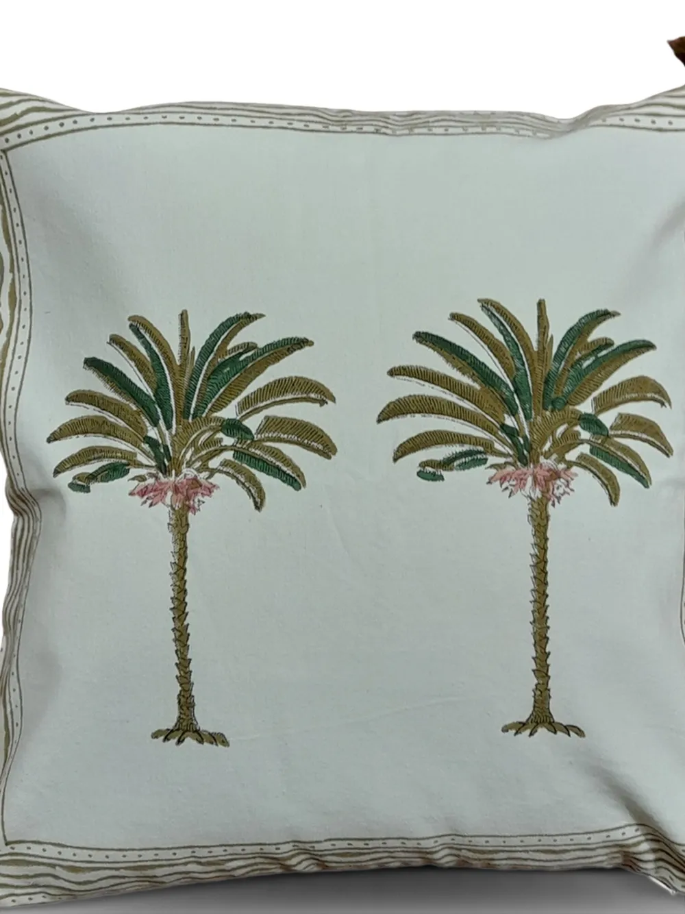 Les-Ottomans palm-tree tassel-detail cushion (50cm x 50cm) | Cushions | Image 2