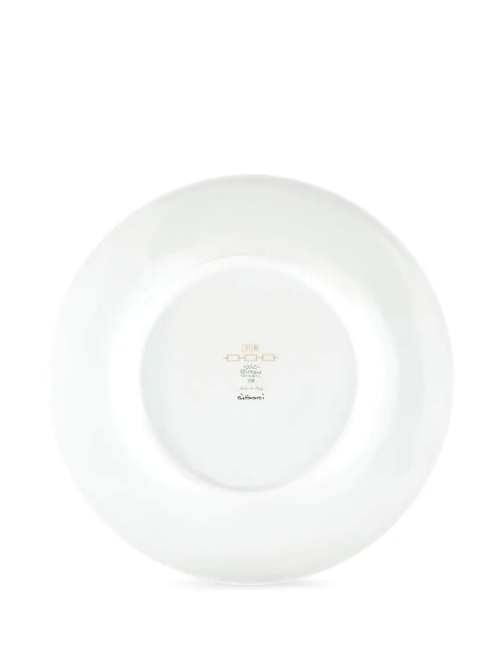 Ginori 1735 Chain-link Print Plate In White