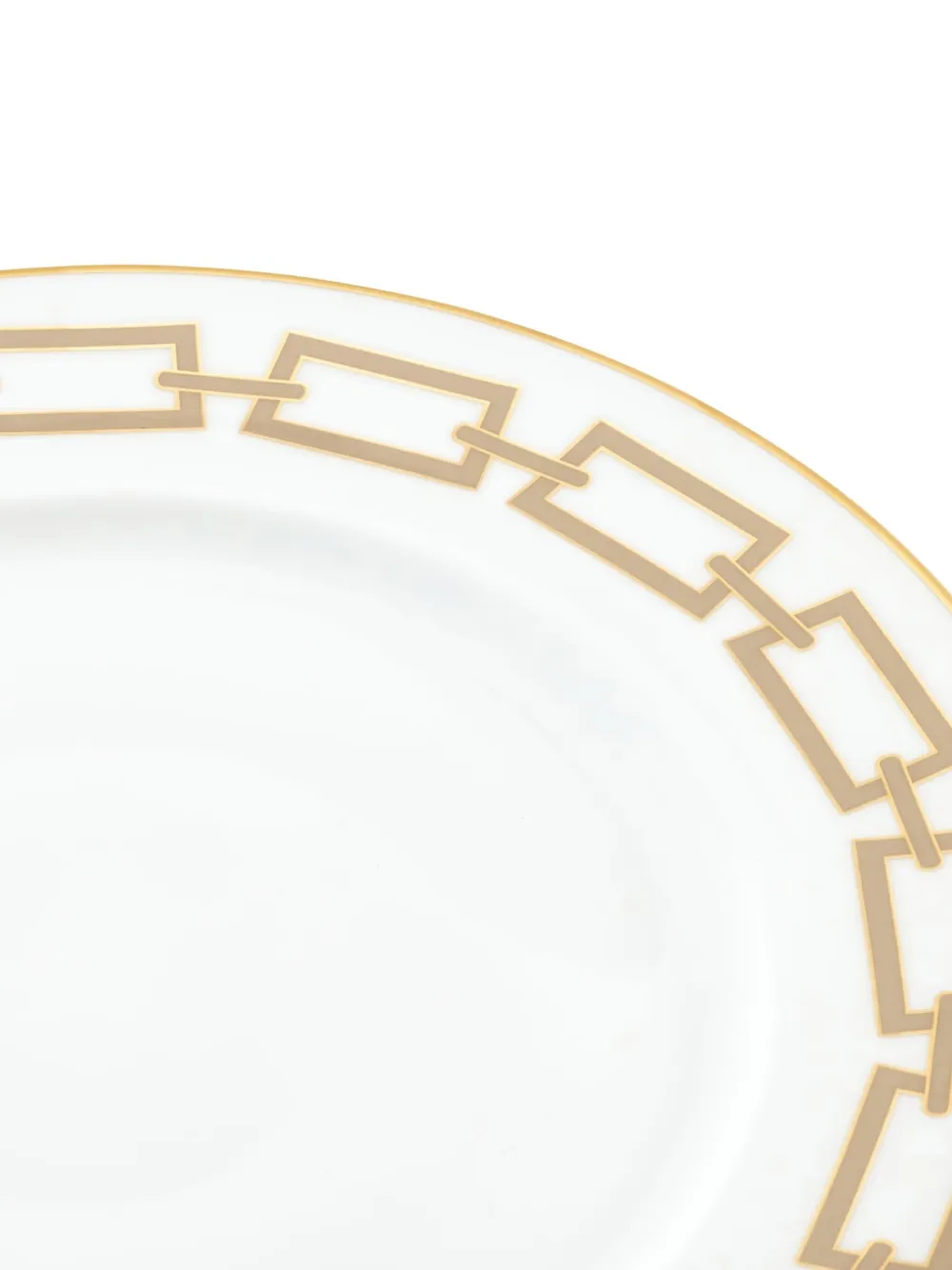 Ginori 1735 Chain-link Print Plate In White