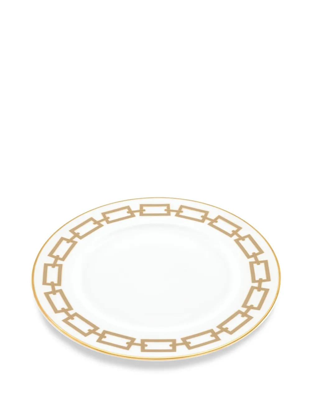 Ginori 1735 Chain-link Print Plate In White