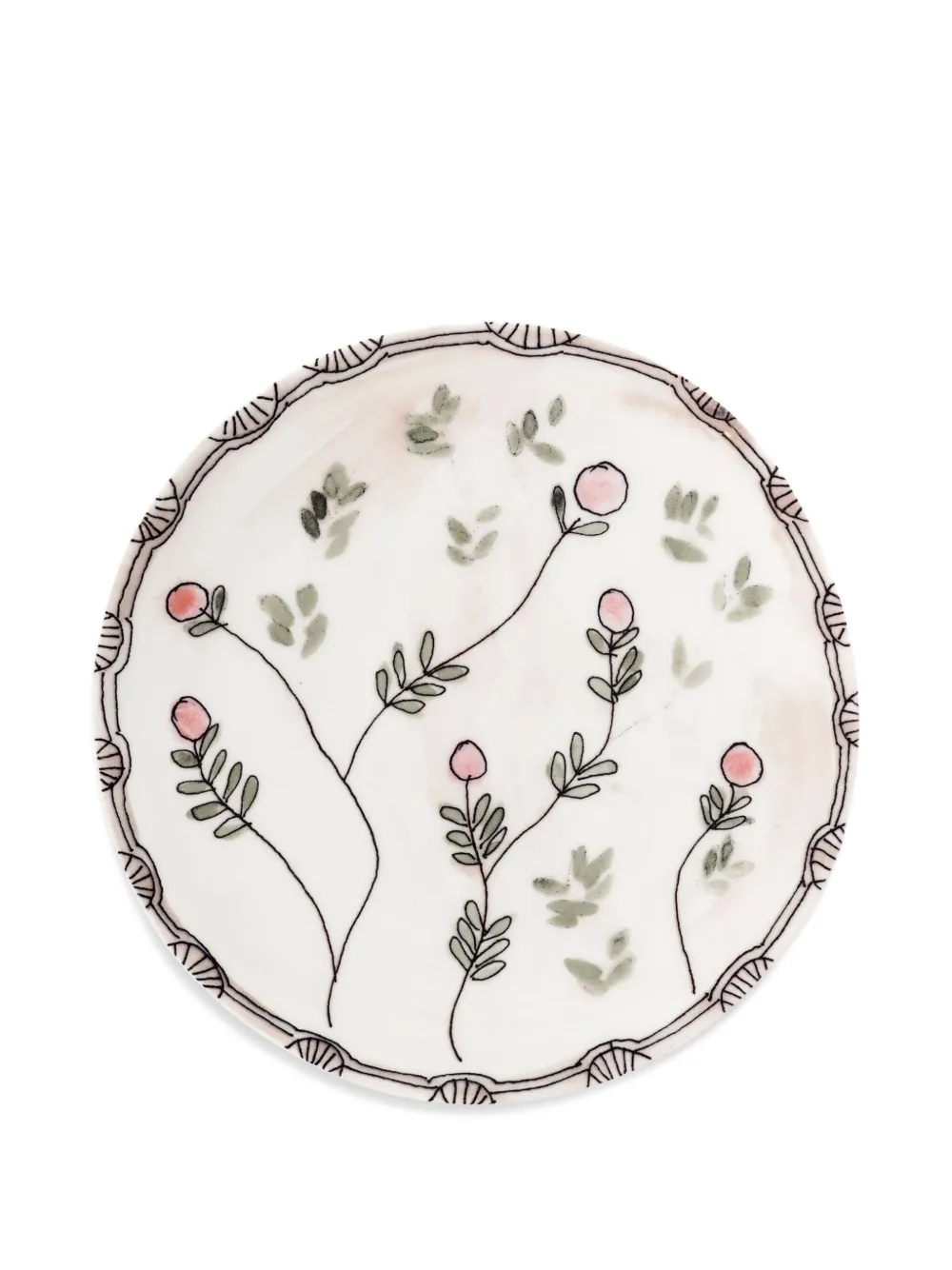 Serax Mirtillo Nude Breakfast Plate (24cm) In White