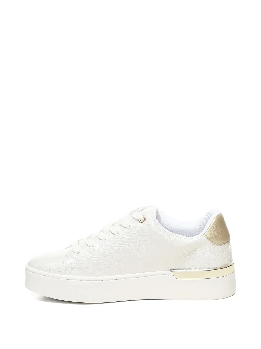 LIU JO logo-detail platform sneakers White