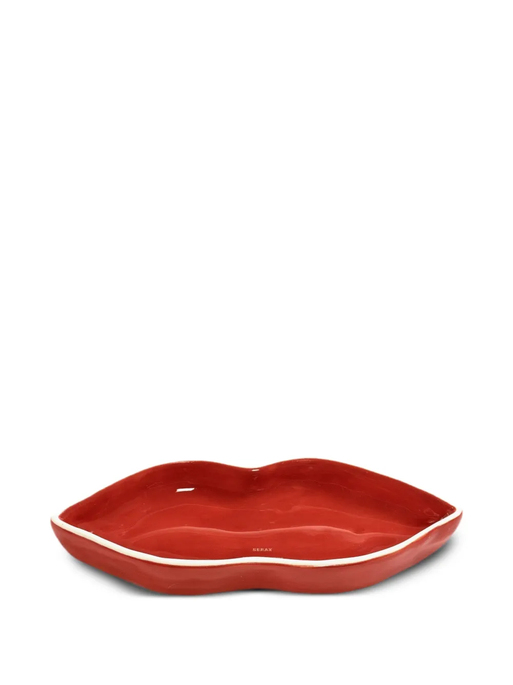 Serax Lips Serving Dish In Red