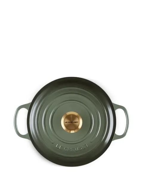 Le Creuset Thyme round casserole