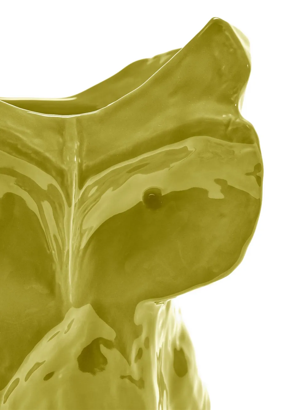 Serax X Marni After Midnight Owl Vase (30cm X 19.5cm) In Green