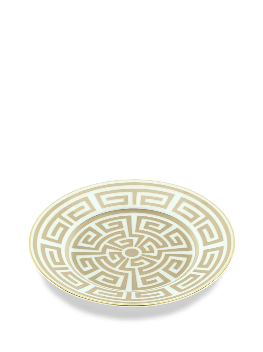 Ginori 1735 Greek-key Pattern Plate (22cm) In White