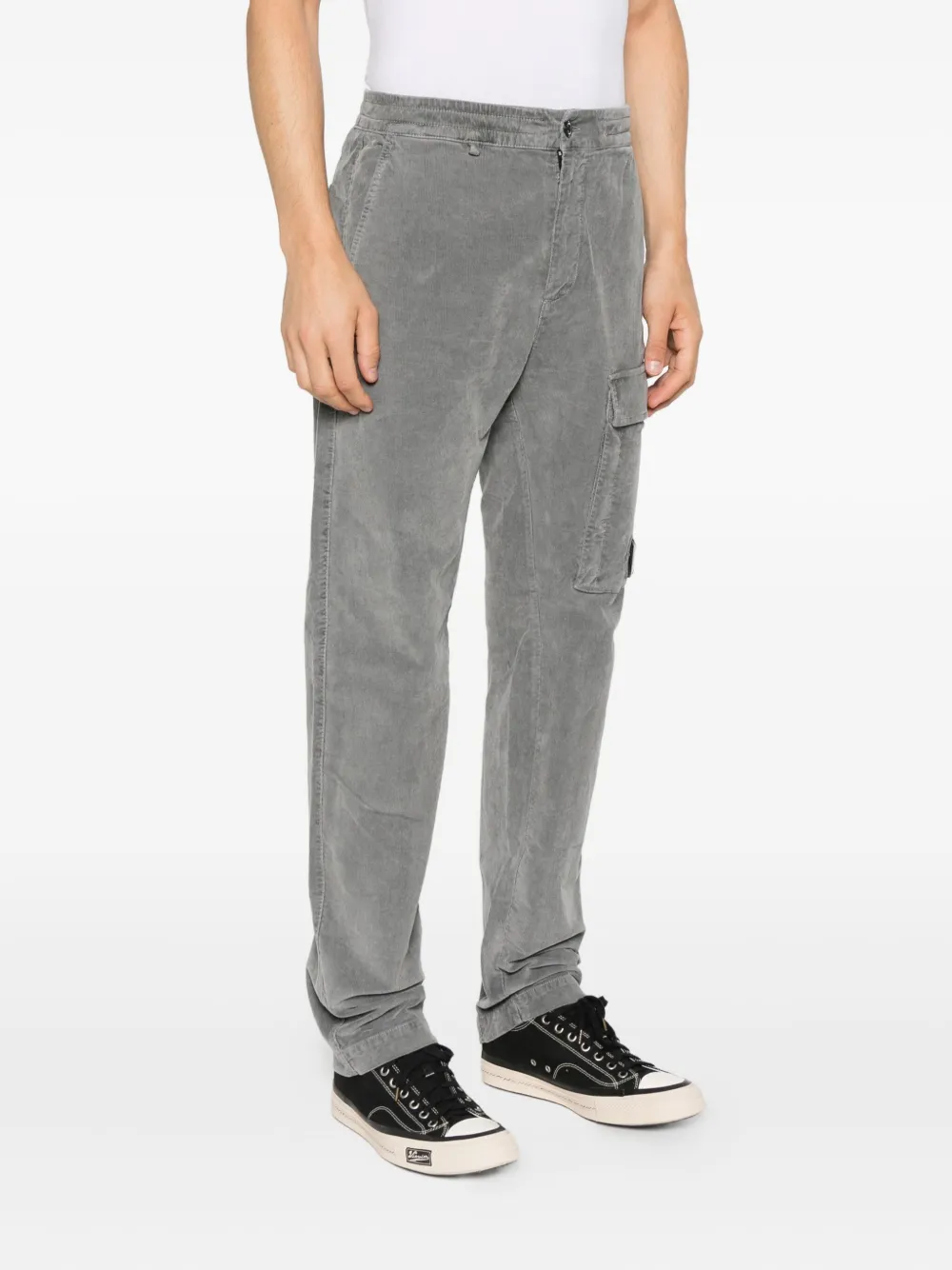 C.P. Company pocket-detail cargo trousers Grijs