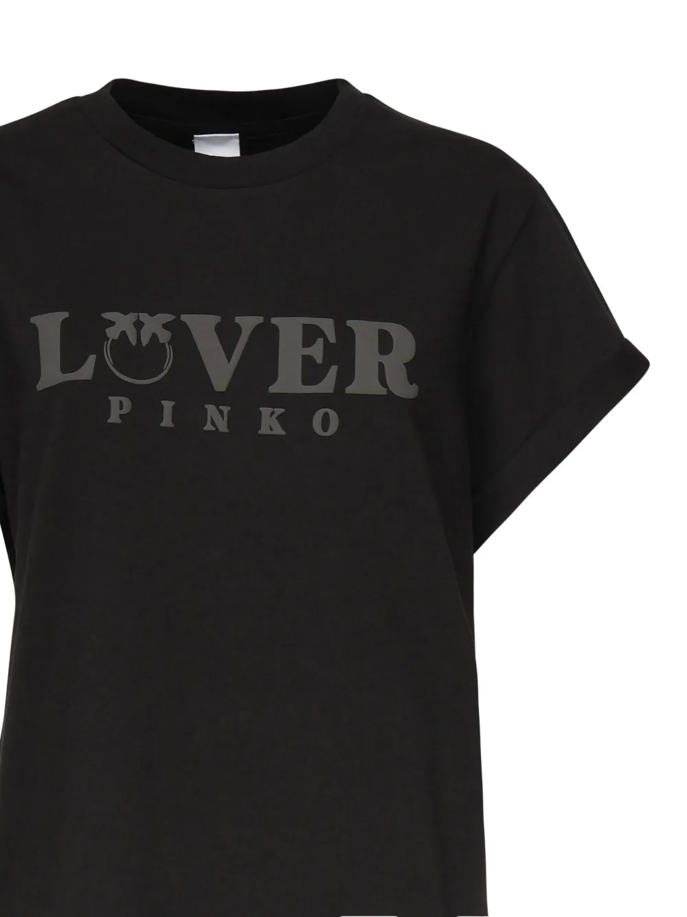 PINKO T-shirt met logoprint Zwart