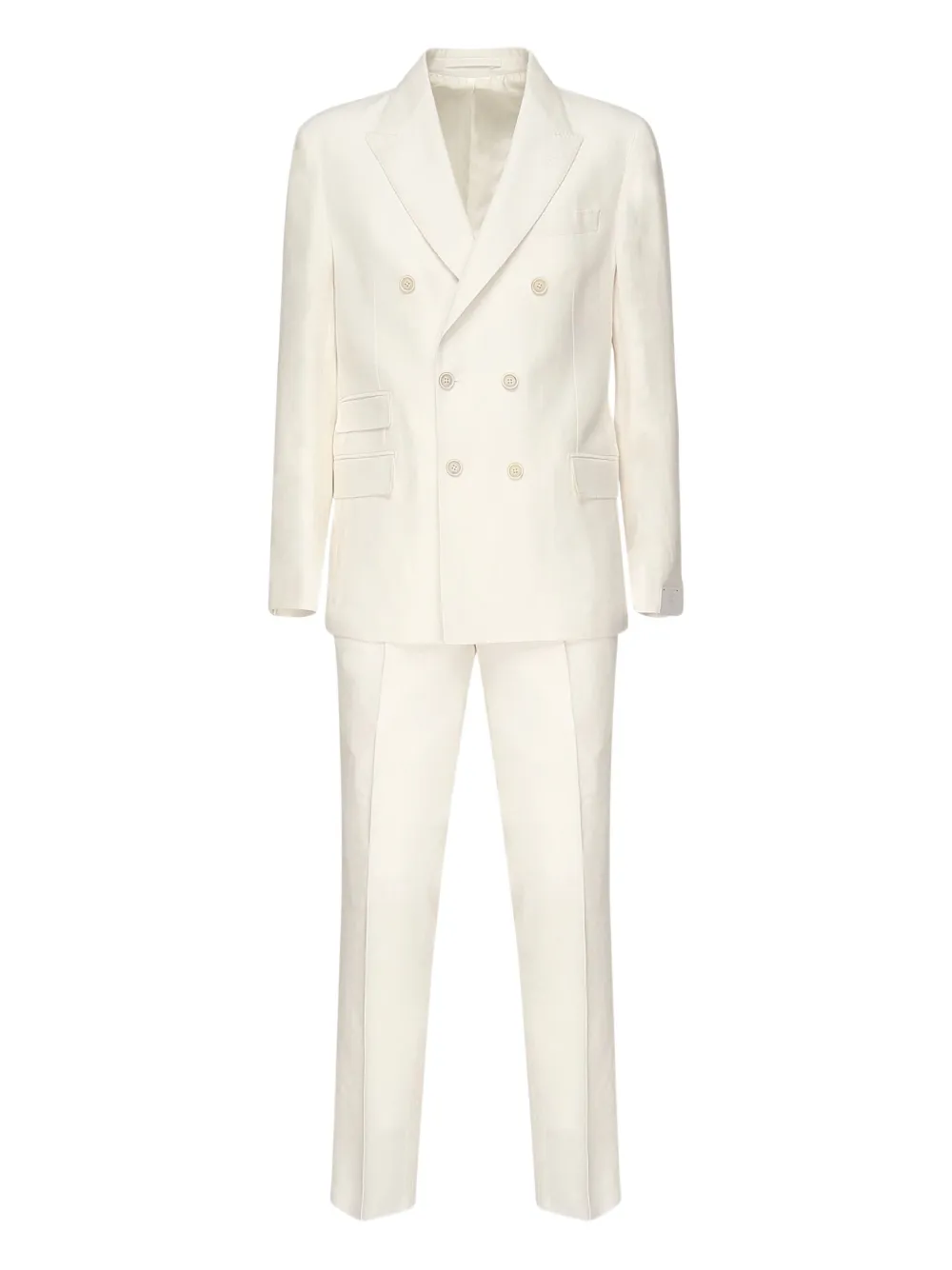 Eleventy double-breasted suit Wit