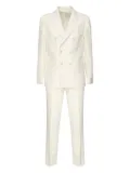 Eleventy double-breasted suit - White