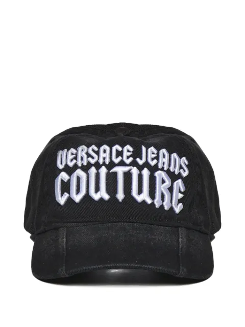 Versace Jeans Couture logo-embroidered curved-visor cap