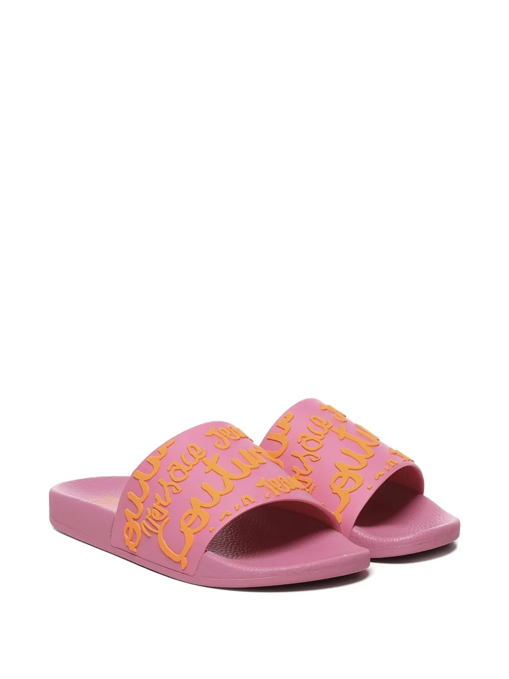 Versace Jeans Couture Slide com detalhe de logo | Image 2