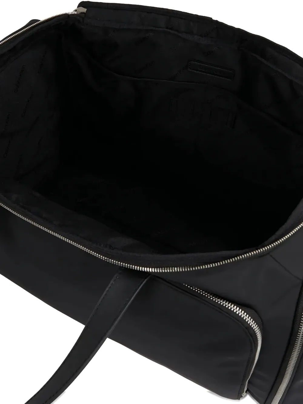 Calvin Klein Tas met ritsdetail en handgreep Zwart