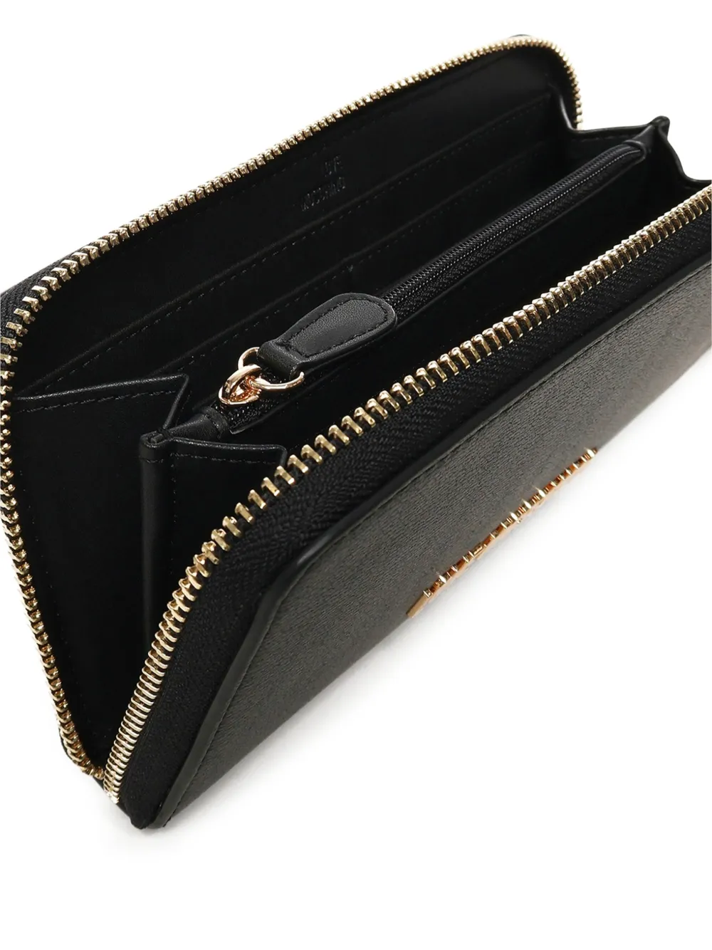 Love Moschino Portemonnee met logo Zwart