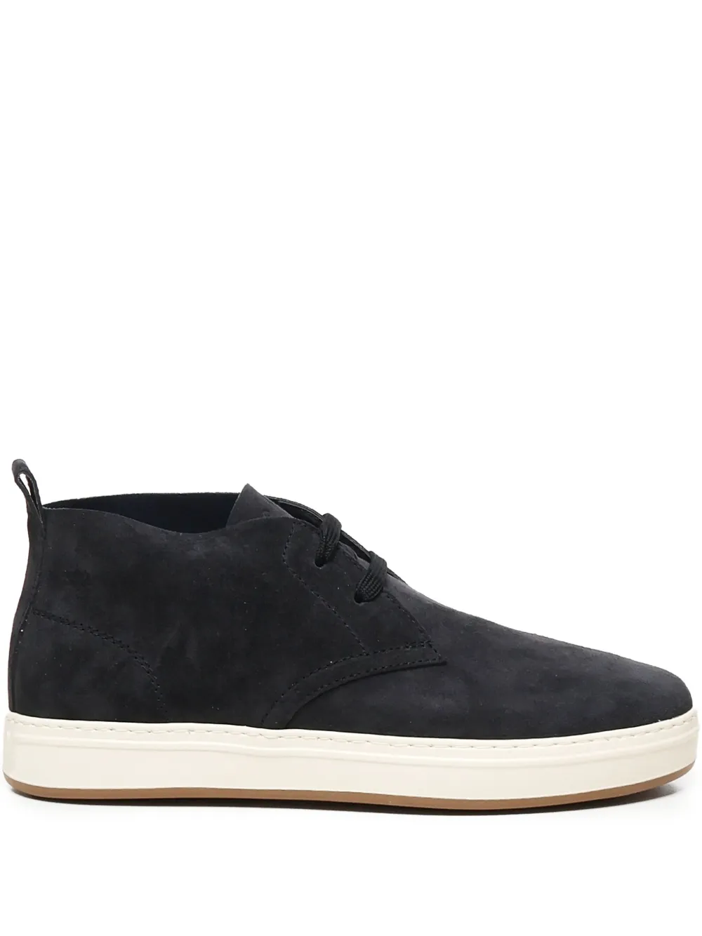 Hogan suede lace-up sneakers Blue
