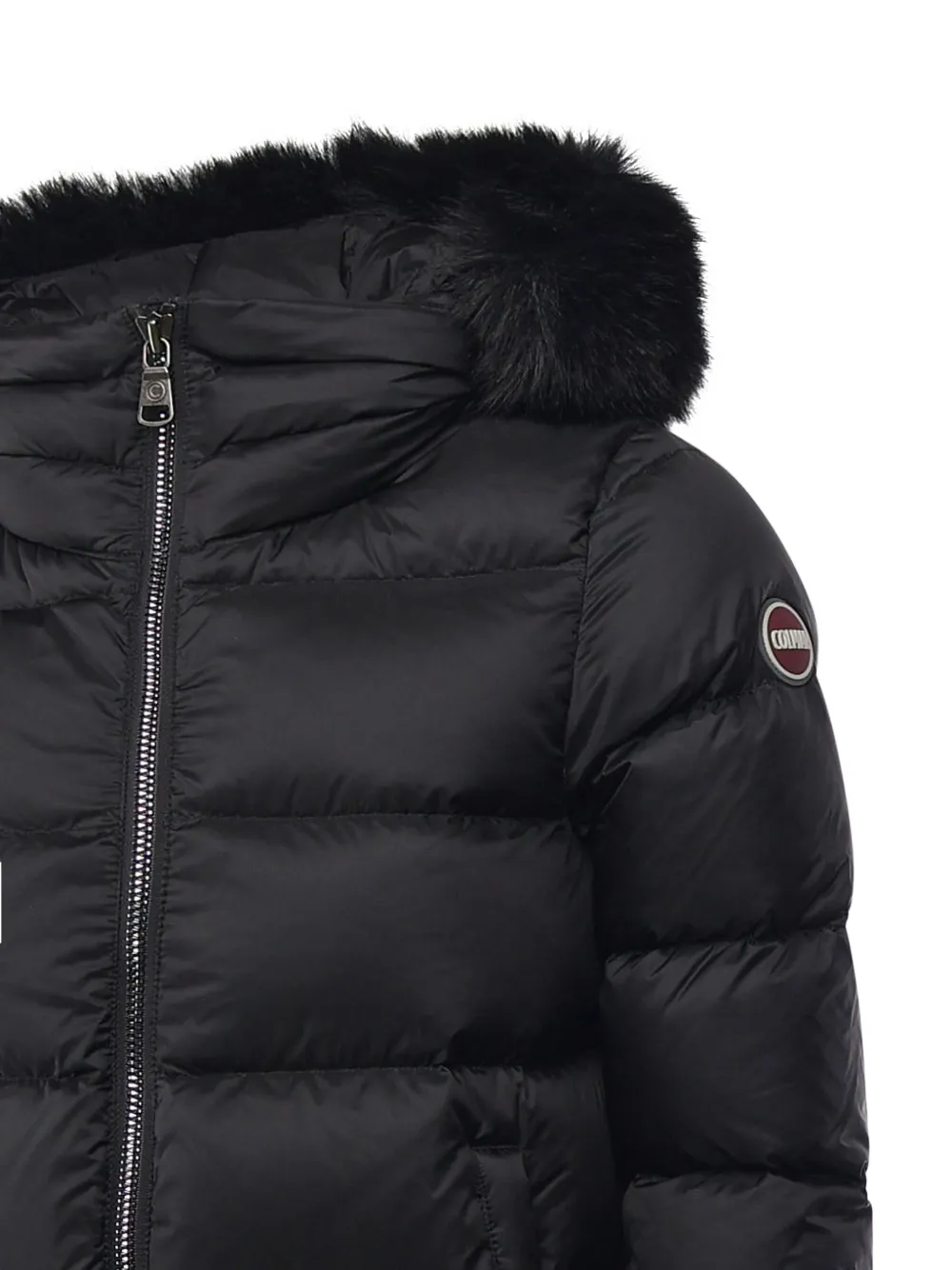 Colmar Donsjack met capuchon Zwart