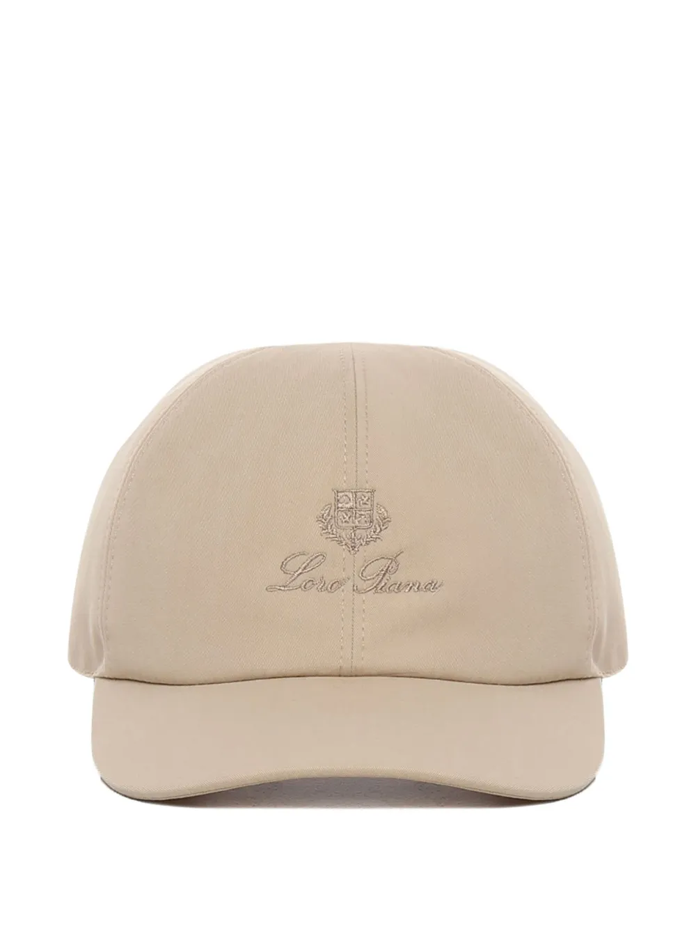 Loro Piana Embroidered-logo Baseball Cap In Neutral