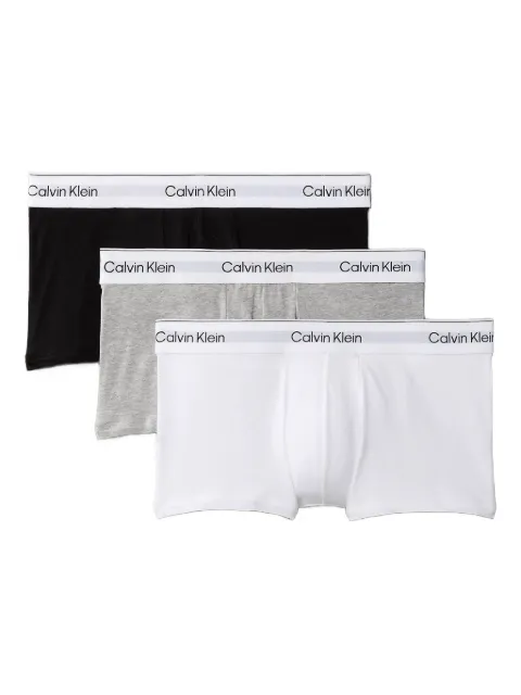 Calvin Klein set de cinco bóxeres con logo en la pretina