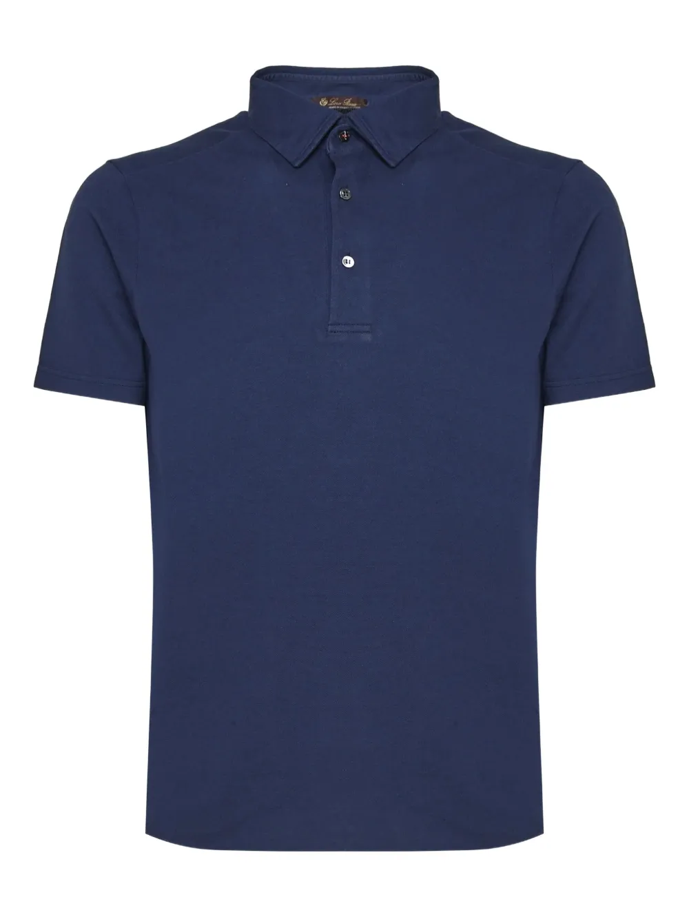 Loro Piana Poloshirt met korte mouwen Blauw