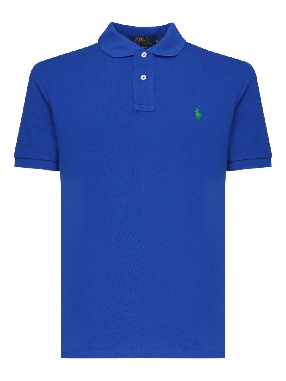 Polo Ralph Lauren embroidered-logo polo shirt - ブルー Polo Ralph Lauren embroidered-logo polo shirt - ブルー