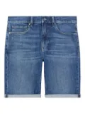 Calvin Klein cuffed denim shorts - Blue