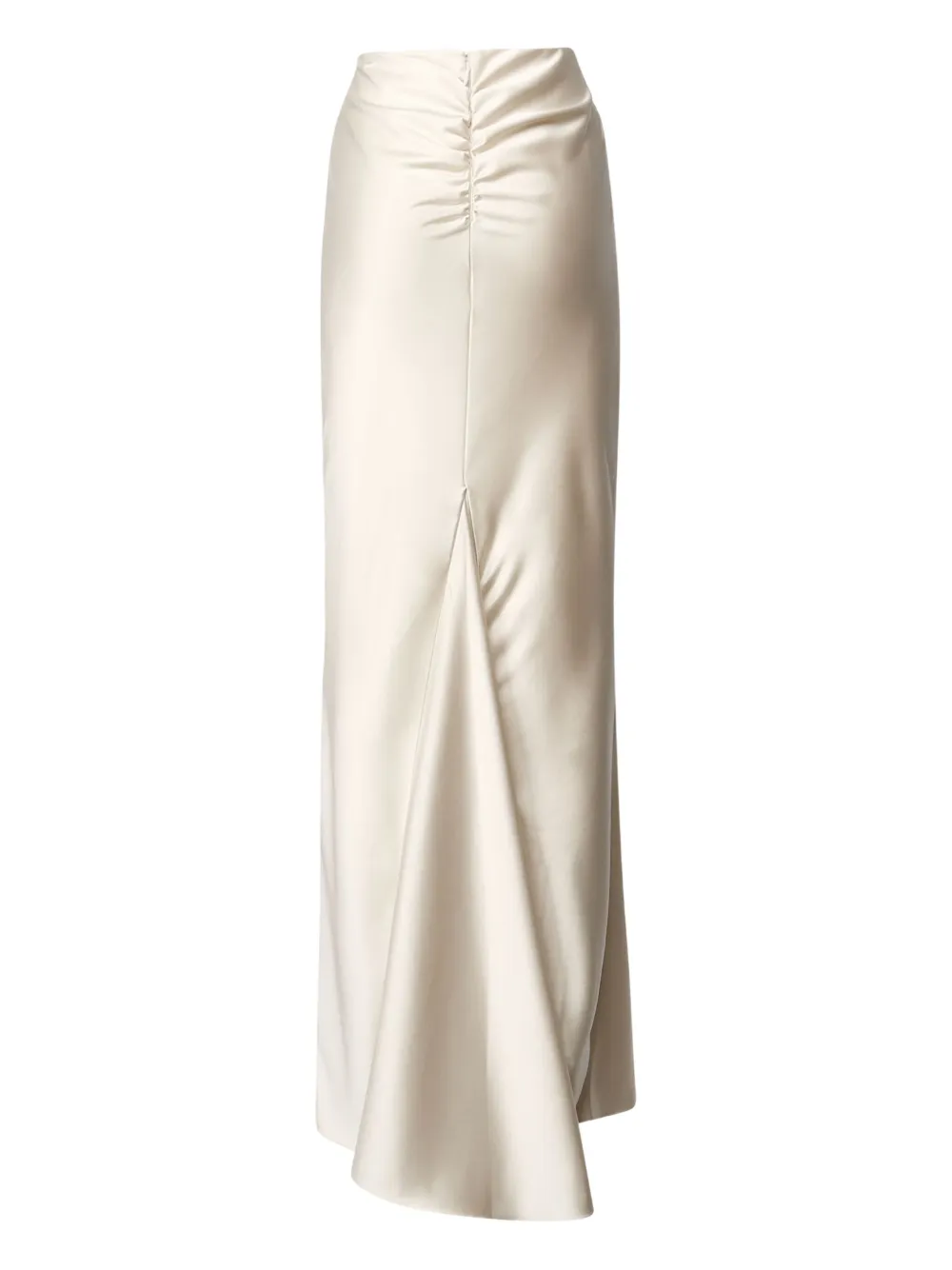 THE ANDAMANE Maxi-rok met uitgesneden details Beige