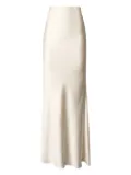 THE ANDAMANE bias-cut maxi skirt - Neutrals