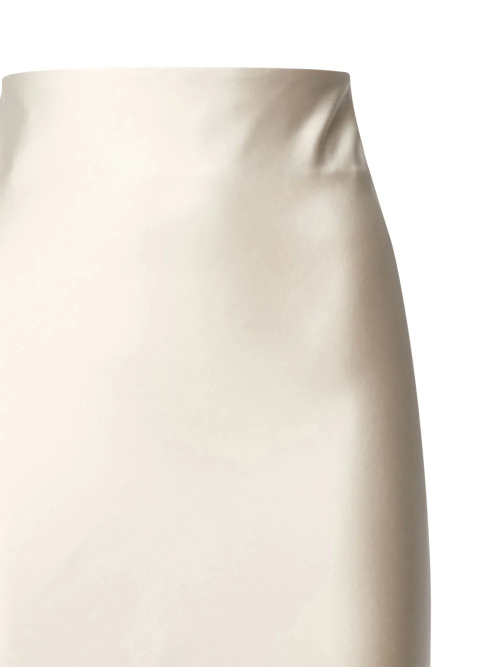 THE ANDAMANE Maxi-rok met uitgesneden details Beige