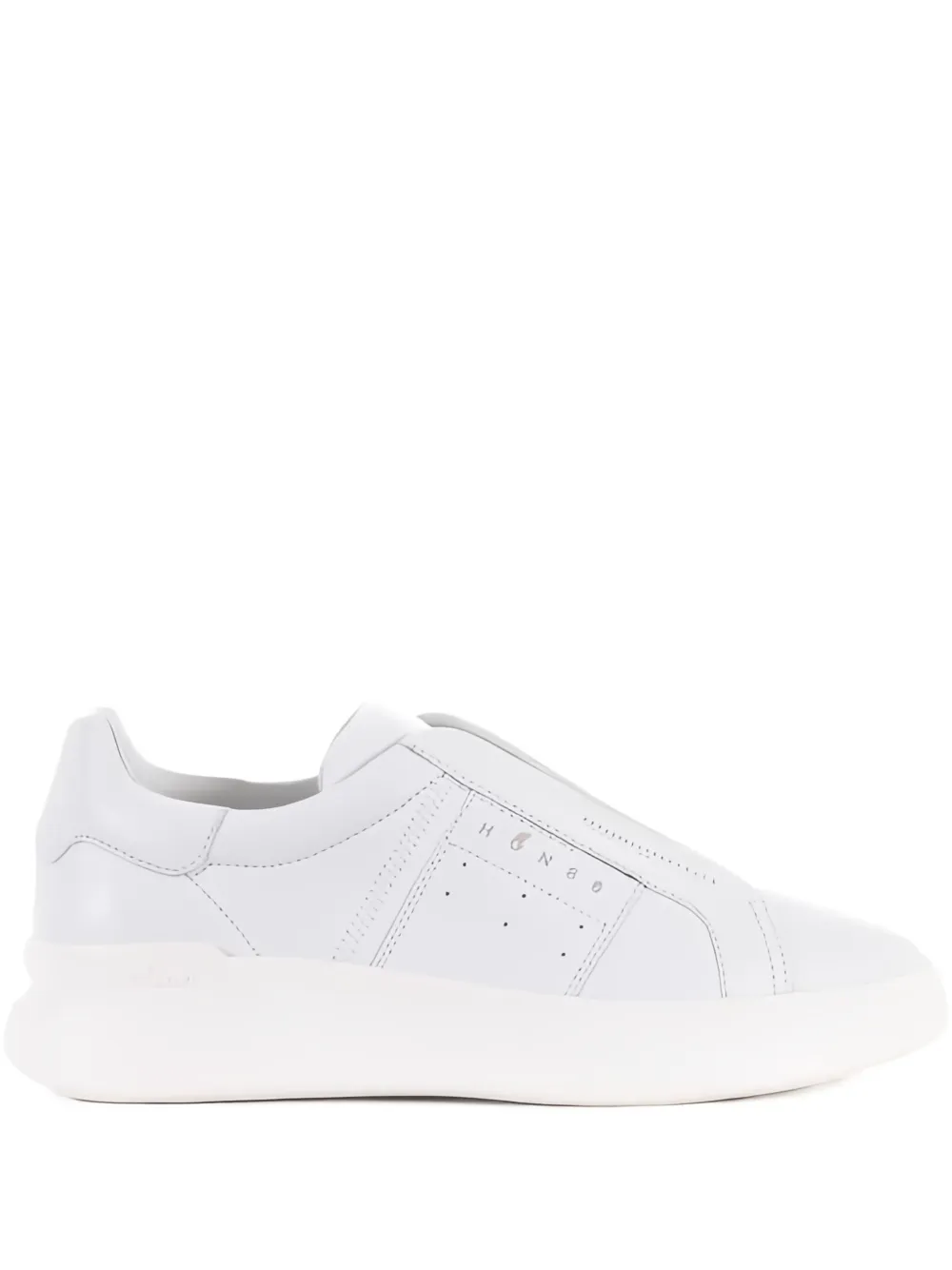 Hogan slip-on leather sneakers White