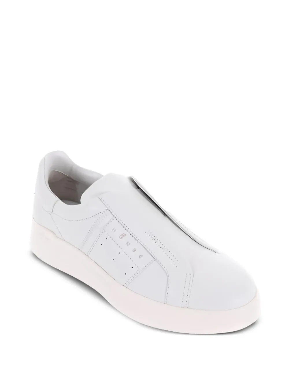 Hogan slip-on leather sneakers White