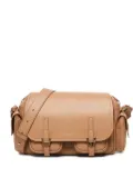 Coccinelle medium Campus multi-pocket shoulder bag - Brown