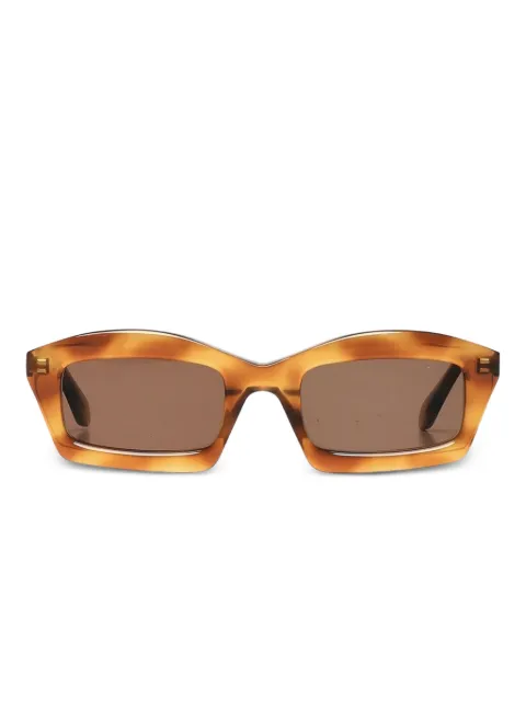 Alaïa rectangle-frame sunglasses