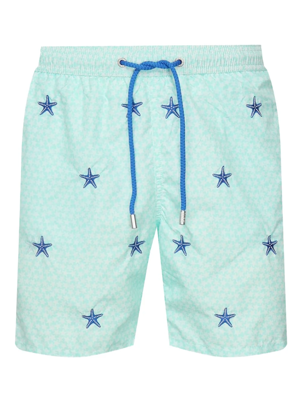 MC2 Saint Barth starfish-print drawstring swim shorts Groen