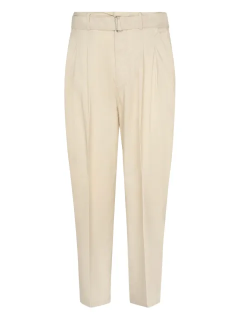BE ABLE Plissierte Hose mit Gürtel