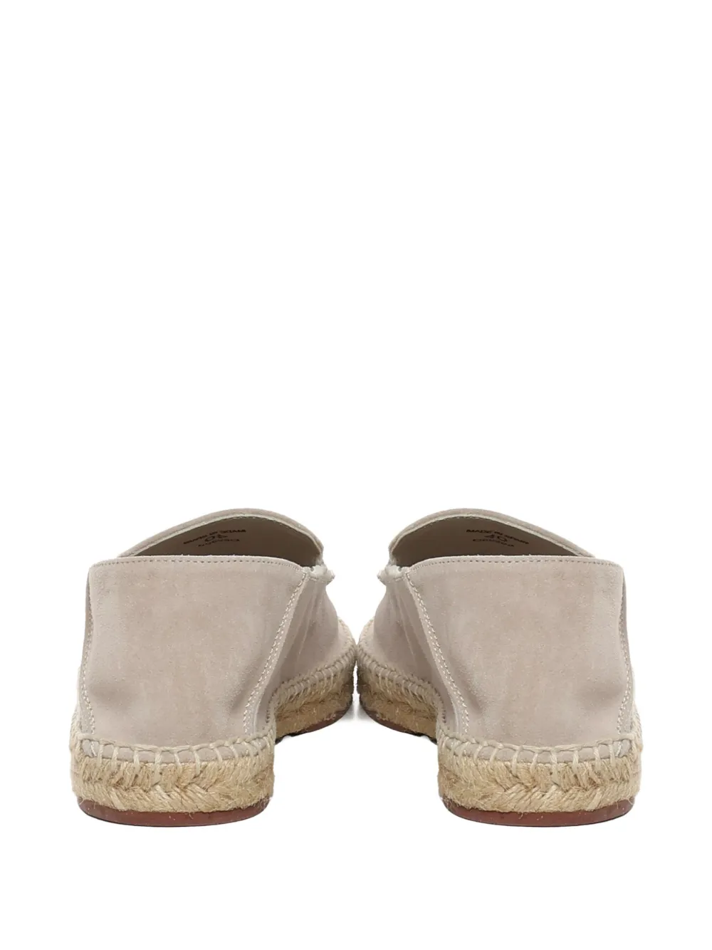 Loro Piana Seaside Walk suede calfskin espadrilles CLASSIC BEIGE