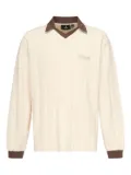 Represent Retro Football ribbed sweatshirt - Neutrals