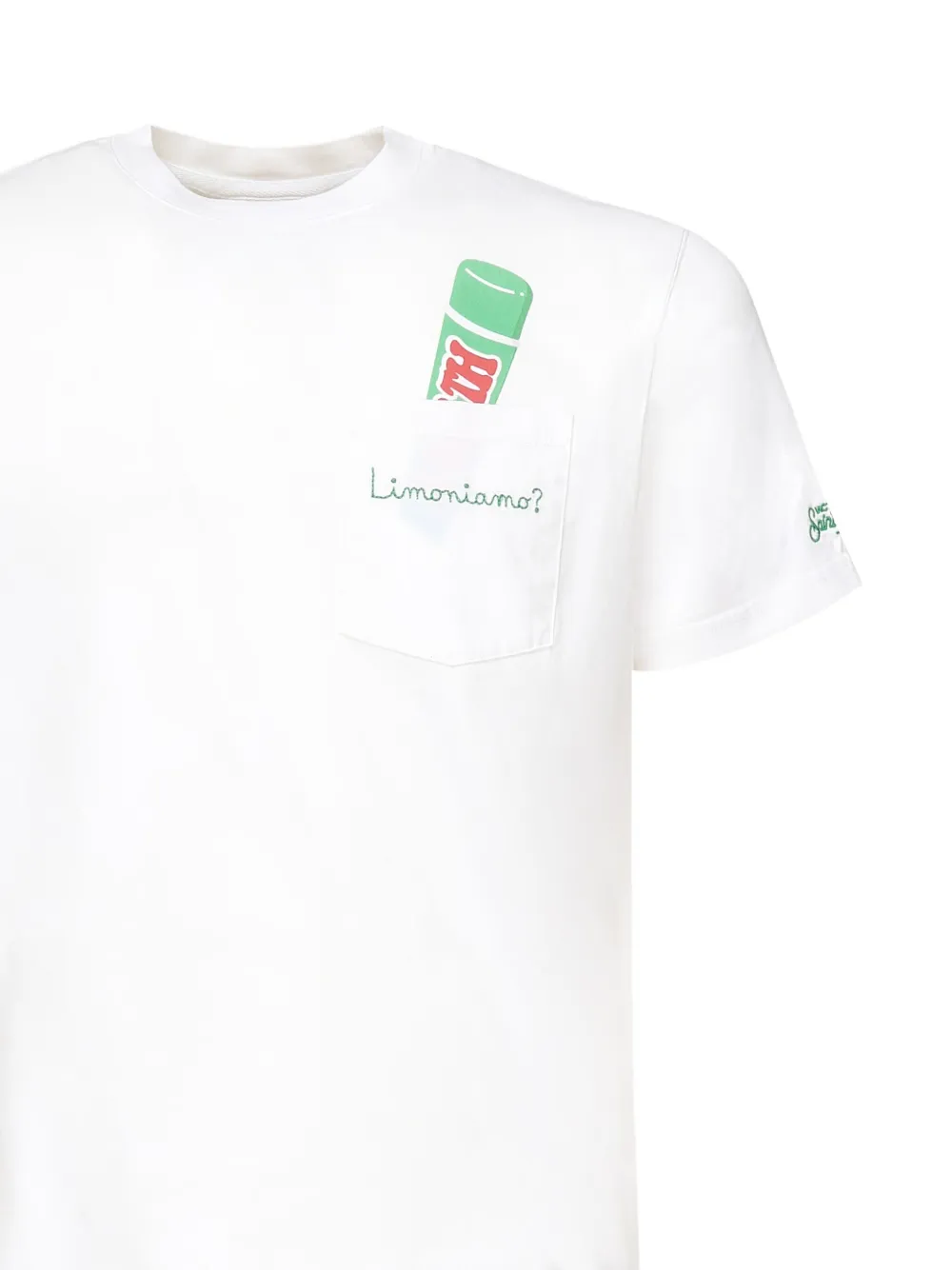 MC2 Saint Barth pocket-print T-shirt Wit