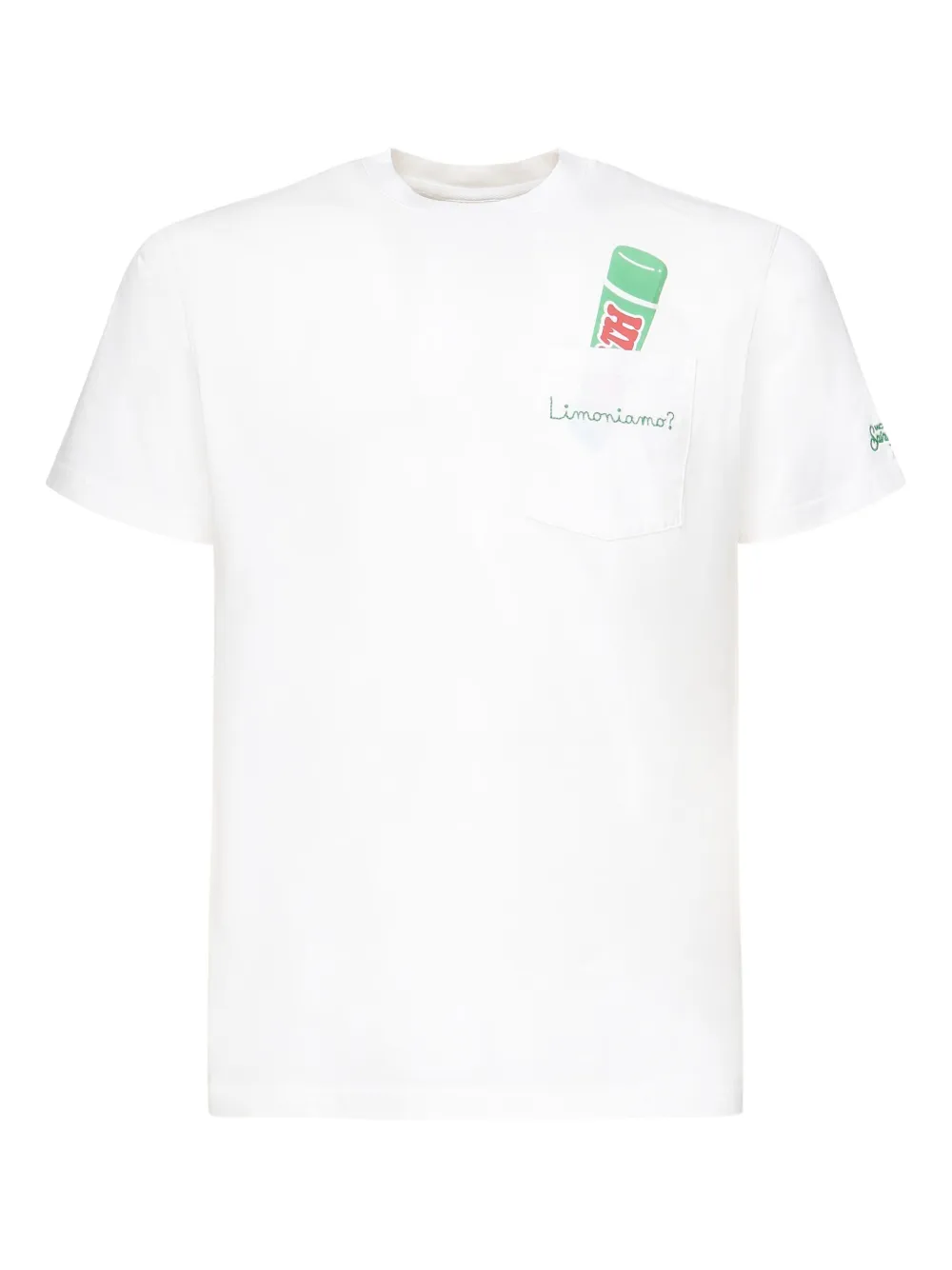 MC2 Saint Barth pocket-print T-shirt Wit