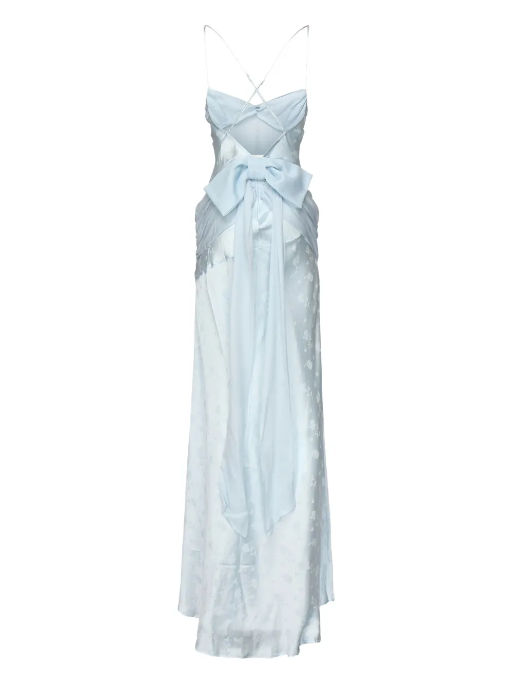 For Love And Lemons Jurk met strikdetail - Blauw